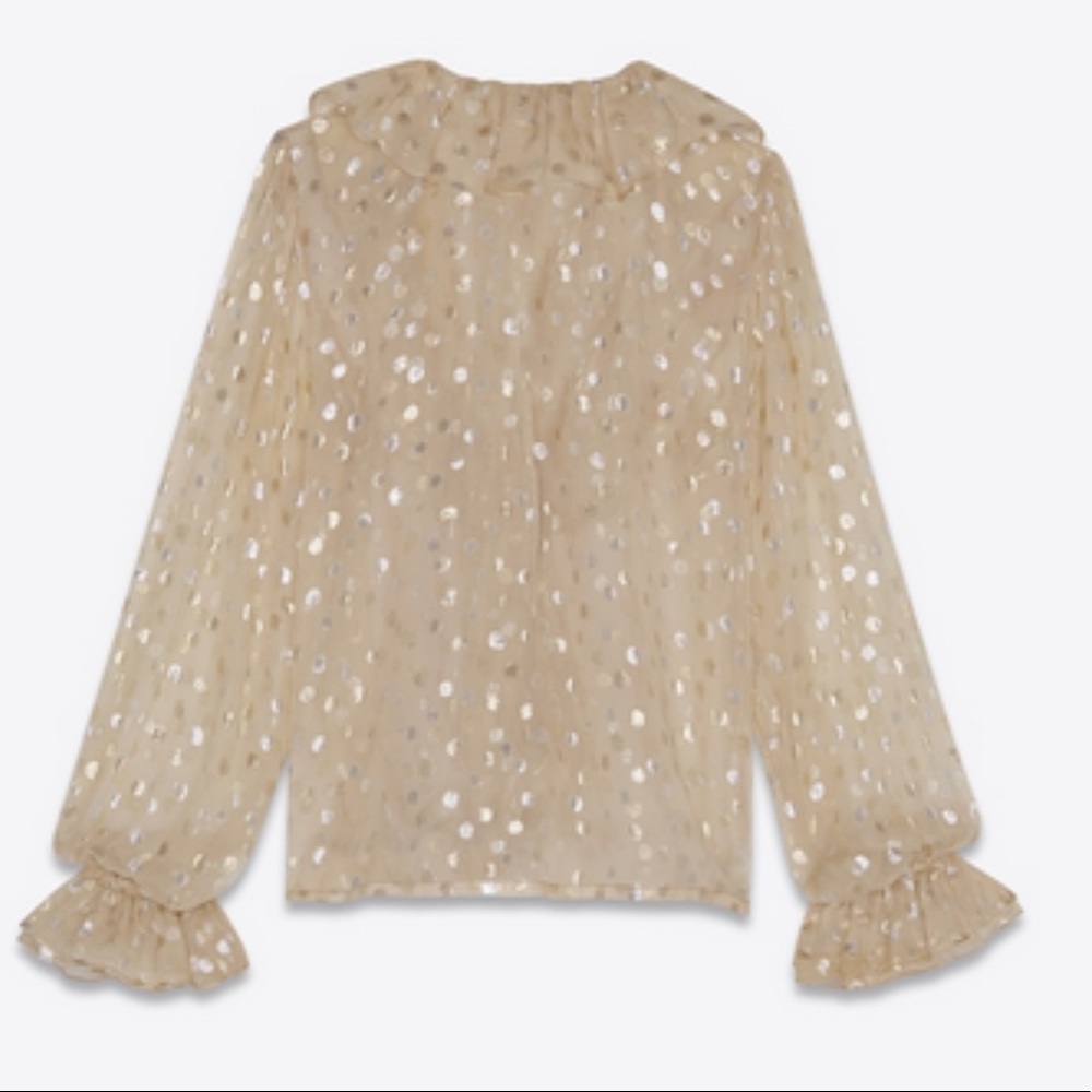 Saint Laurent blouse must have new with tags never worn - Picture 4 of 6